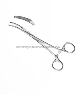 Pinzas Mikulicz Peritoneales Manuales Profesionales de Primera Calidad, 18 cm, Instrumentos Quirúrgicos de Acero Inoxidable para Cirugía General - Product Image 5