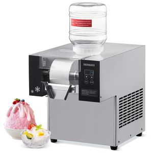 Macchina Professionale per Ghiaccio a Fiocchi in Acciaio Inox, 176,4 LBS/24H, Tritaghiaccio Elettrico per Coni di Neve, Capacità di Stoccaggio 5kg - Product Image 1