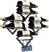 Mesa de Picnic de Madera para Vino con Portavasos, Soporte Plegable Portátil para Botellas, Bandeja para Servir Aperitivos para Fiestas al Aire Libre