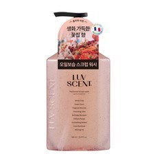 Scrub corpo profumato tulipano bianco 500ml lavabile 1 pezzo collezione del mercato dei fiori