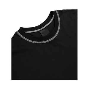 Camisetas Personalizadas Lisas de Algodón 100% con Hombros Caídos y Cuello Redondo, Estilo Vintage con Lavado Ácido para Hombre - Product Image 2