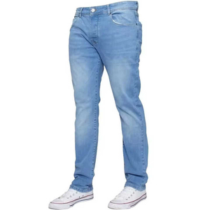 Durable Breathable Straight Man <b>Jeans</b> Low MOQ Factory Direct Wholesale Stylish and Lightweight Bulk Denim Custom Logo OEM - Product Image 2