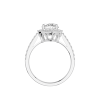 Anillo de Oro con Diamante Cultivado en Laboratorio, Corte Brillante Redondo, Certificado IGI, Color E, Diamantes Sintéticos, Joyería de Lujo para Mujer, Uso Diario