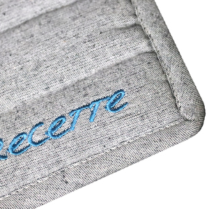 Porte-ustensiles brodés de bonne qualité, 100% coton, porte-ustensiles recyclés pour la cuisine, exportateur en Inde - Product Image 6