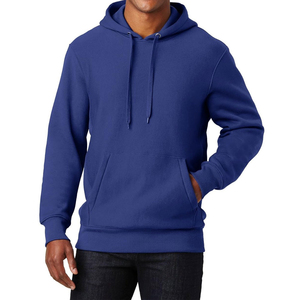 Factory Direct Winter Men's Pullover Hoodie Custom Printed Solid Lined Fleece <b>Waterproof</b> Breathable Regular Fit - Product Image 5