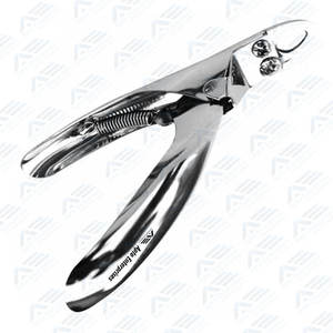 ที่ตัดปลายเล็บอะคริลิคเคลือบกระจกทำจากสแตนเลสอุปกรณ์ตัดแต่งเล็บแบบมืออาชีพเพื่อความสวยงาม & ความสวยงาม - Product Image 5