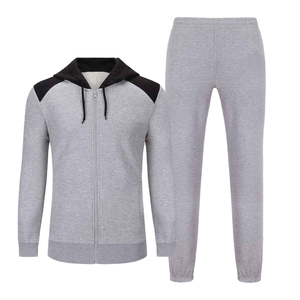 Ensemble de survêtement décontracté deux pièces pour homme 2026 avec veste et pantalon – Tenue de sport classique pour homme mature, collection automne - Product Image 1