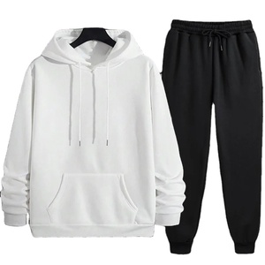 Nuevo chándal ecológico sin costuras para hombre, sudadera informal de Color sólido, ropa de calle, ropa deportiva para correr, sudaderas con capucha de Otoño Invierno - Product Image 1