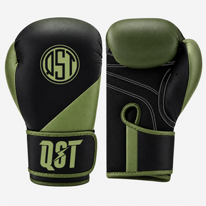 Guantes de Boxeo Profesionales de Alta Calidad, 8oz 10oz 12oz, Cuero PU, Correa de Muñeca Ajustable, Cierre de Gancho y Bucle, Personalizables - Product Image 1