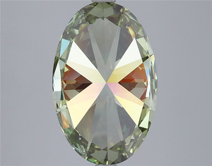 Magnífica Piedra Preciosa Suelta de Corte Ovalado Verde de 7 Quilates con Brillo Simétrico de Élite y Claridad de Color Intensa Excepcional - Product Image 3