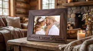 Cadre photo économique, simple, fait main, en bois, décoration murale, utilisation quotidienne, cadre photo en bois abordable - Product Image 5