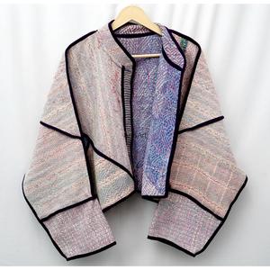 New Arrival Premium Women's <b>Jacket</b> Mandarin Collar Full Sleeve Multicolor Autumn Wear Hand <b>Quilted</b> Detail Non Woven <b>Jackets</b> - Product Image 5