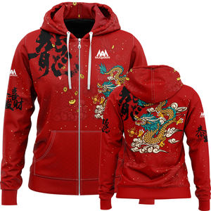 Sudadera con Logotipo Personalizado, Nuevo Diseño, Mezcla de Algodón y Poliéster de Alta Calidad, Ecológica, Transpirable, Impresión Digital con Estampado Animal, Secado Rápido - Product Image 5