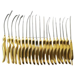 Juego de Disectores para Lifting Facial y de Cejas de Calidad Premium, 20 Piezas, Instrumentos de Cirugía Plástica de Acero Inoxidable - Product Image 4