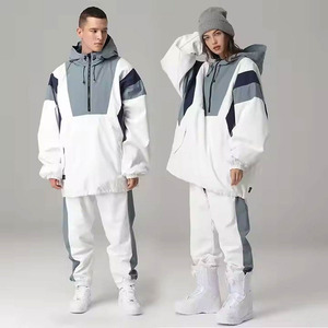 Ensemble de Combinaisons de Ski Unisexe Personnalisées, Chaudes, pour Sports d'Hiver, Snowboard, Deux Pièces, Légères, Imperméables, 100% Polyester - Product Image 5
