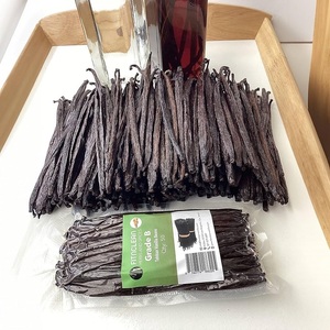 Vanilles de qualité supérieure, très demandées, biologiques, noires, de Madagascar, de qualité supérieure, prêtes à la consommation, durée de conservation de 3 ans - Product Image 1