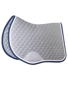 Tapis de selle d'équitation personnalisés OEM, marque privée, durables, en coton et polyester matelassé, pour le sport - Product Image 1