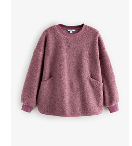 High Quality Custom Wear Blank Fleece Long Sleeve Quarter <b>Zip</b> Sweatshirt for Women 100% Organic Cotton pullover sweatshirt - Product Image 4