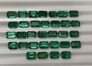 Esmeralda Natural calibrada, forma octagonal de esmeralda de 7x5mm, gran claridad y brillo - Product Image 6