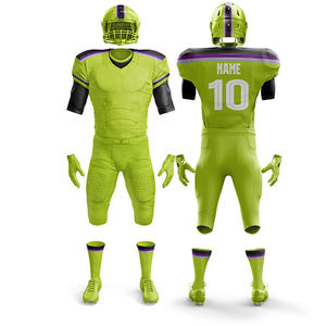 Uniforme de football américain à séchage rapide, de qualité supérieure, avec logo personnalisé et impression par sublimation, livraison rapide - Product Image 3