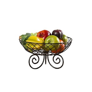 Nouvelle corbeille à fruits en fer forgé, panier décoratif de table pour légumes, utilisable à la maison et en cuisine, taille et forme personnalisables - Product Image 4