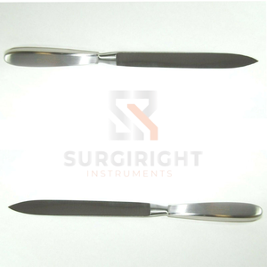 Lame chirurgicale de dermaplaning premium en acier inoxydable, clip manuel, conception personnalisée, instrument de beauté OEM en gros par SurgiRight - Product Image 3