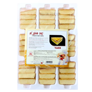 Tartaletas Horneadas al por Mayor para Panaderías, con Servicio OEM/ODM, HALAL, Tartaletas de Huevo Congeladas YA03 468G, Postres, Precio Competitivo, Proveedor de Exportación - Product Image 1