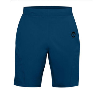 Athletic Fitness Wear Casual Sports <b>Shorts</b> For <b>Men</b> Custom Embroidered Logo Quick Dry <b>Men</b> Running <b>Shorts</b> In Solid Color - Product Image 1