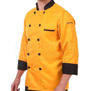 Veste de chef culinaire légère, respirante, extensible, tenue de cuisine professionnelle, équipement de cuisson à manches longues - Product Image 2