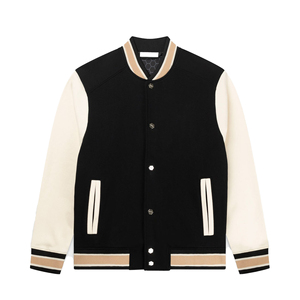 OEM Custom Logo Full Sleeve Letterman Men's Varsity Jackets <b>Top</b> Quality Baseball Vintage Letterman Varsity Jackets for Men's - Product Image 4