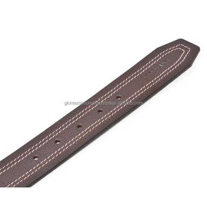 Cinturón de Cuero Genuino para Hombre, Estilo Retro Lavado, Hebilla de Cobre Puro, para Jeans Casuales - Product Image 5