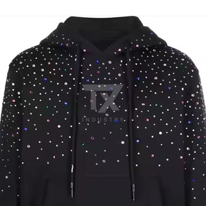 2026 High Quality Made Men <b>Rhinestones</b> <b>Hoodies</b> In Stock Pakistan Manufacturer Men <b>Rhinestones</b> <b>Hoodies</b> - Product Image 5
