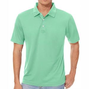 Chemise pour homme en polyester/coton de qualité supérieure avec logo imprimé sur le devant, séchage rapide, décontractée - Vente en gros - Product Image 2