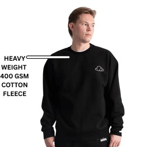 <b>Men's</b> Weighted Anxiety Relief Hoodie | 420 GSM Heavyweight Fleece Built-In Removable Stress Ball High-Volume Mental Health 100% - Product Image 4