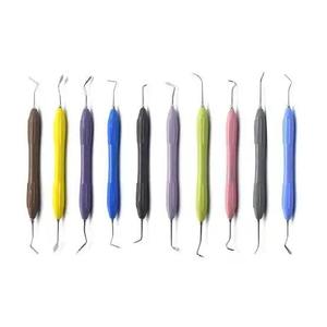 Dental Surgical Instruments Kit With Padded Handles Multiple Colors CE Certified Class I Manual <b>Tools</b> Shuja Surgico - Product Image 2
