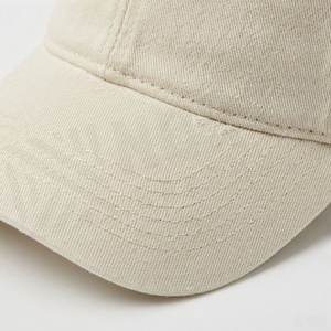Gorra de Béisbol Unisex de 6 Paneles, Ajustable, de Algodón, Color Sólido, Informal, para Adultos - Product Image 4