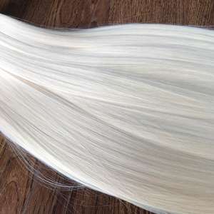 Extensiones de cabello de trama recta Silky Genius Bone Cabello virgen Rubio 100% Extensiones de cabello humano vietnamita alineadas con cutícula - Product Image 5