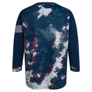 Blue Red Black <b>Long</b> <b>Sleeve</b> <b>Cycling</b> <b>Jersey</b> for <b>Men</b> Women Breathable Lightweight Mountain Bike Road Bike Sports Shirt - Product Image 2