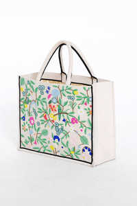 Customizable Embroidered Fashion <b>Large</b> Bridesmaid Tote <b>Bag</b> Pocket Summer Tropical Vibes Personalized <b>Beach</b> <b>Bag</b> for Bachelorette - Product Image 6