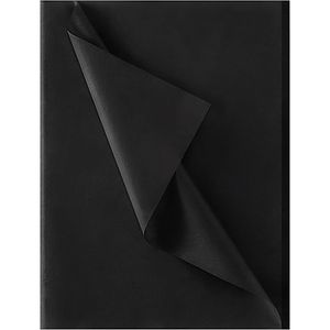 Sacchetti Regalo in Carta Velina Nera, 115 Fogli 14 X 20 Pollici, Carta da Regalo per Artigianato, Carta Velina per Confezioni Regalo in Confezione Convenienza - Product Image 1