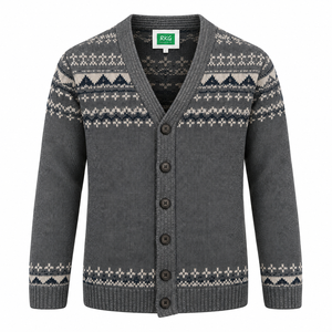 Cardigans légers pour hommes 12 GG avec détection d'aiguille - Product Image 1