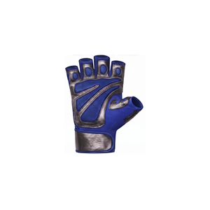 Gants de fitness unisexe personnalisés en cuir synthétique à demi-doigts avec support de poignet et protection de la paume pour la musculation et l'entraînement en salle de sport - Product Image 3