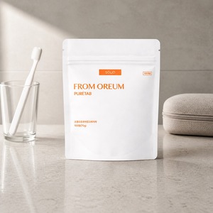 [FROM OREUM] Sachet de recharge de dentifrice en comprimés pour voyage, saveur agrumes, saveur mandarine de Jeju - Product Image 3