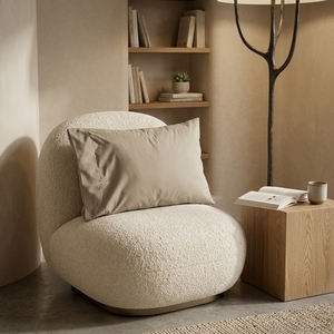 Taie d'oreiller en coton beige naturel, douce et respirante, couleur unie, pour chambre à coucher, hôtel, maison, literie décorative, entretien facile - Product Image 6
