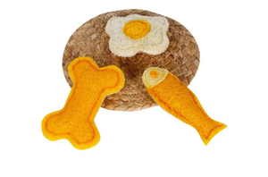 Jouet à mâcher pour animaux de compagnie en fibre de loofah naturelle, écologique, pour le soin dentaire, le nettoyage des dents, l'exercice interactif des animaux de compagnie - Product Image 5