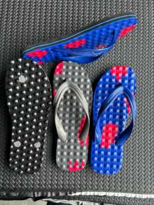 Chaussons d'acupression, réflexologie, massage des pieds, légers, confortables, semelle souple, antidérapants, pour la relaxation et l'usage quotidien - Product Image 5