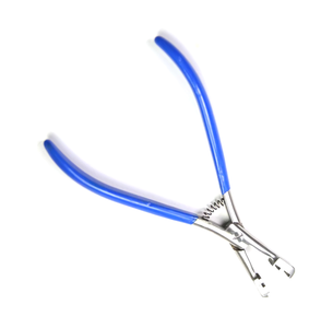 Pince à micro-perles en gros, outil de pose d'extensions capillaires en acier inoxydable de haute qualité pour extensions de cheveux à la kératine - Product Image 5