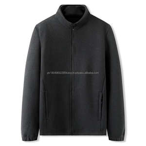 เสื้อฮู้ดซิปผ้าฟลีซจากโรงงาน รุ่นฤดูใบไม้ผลิ-ฤดูใบไม้ร่วง ปี 2026 ไซส์พลัส เสื้อโค้ทและเสื้อฮู้ดลำลองสำหรับผู้ชาย - Product Image 5