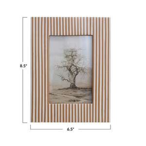 Resin Diamond Harlequin Inlay Photo <b>Frame</b> Handmade Wall <b>Mount</b> Vertical Orientation - Product Image 3
