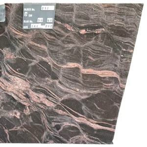 Azulejos y encimeras de alta resistencia de granito azul del Himalaya pulido, grandes losas para villas modernas, hospitales y espacios de la India - Product Image 1